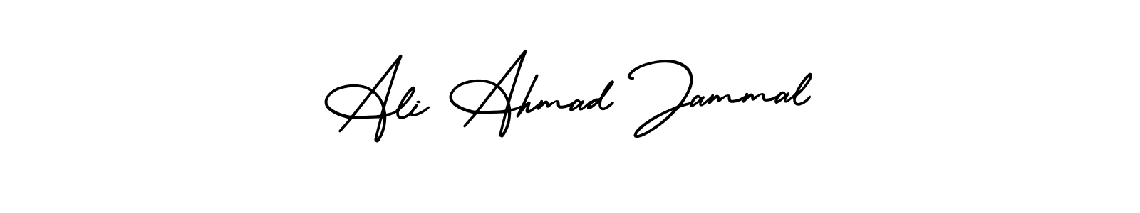 Ali Ahmad Jammal stylish signature style. Best Handwritten Sign (AmerikaSignatureDemo-Regular) for my name. Handwritten Signature Collection Ideas for my name Ali Ahmad Jammal. Ali Ahmad Jammal signature style 3 images and pictures png