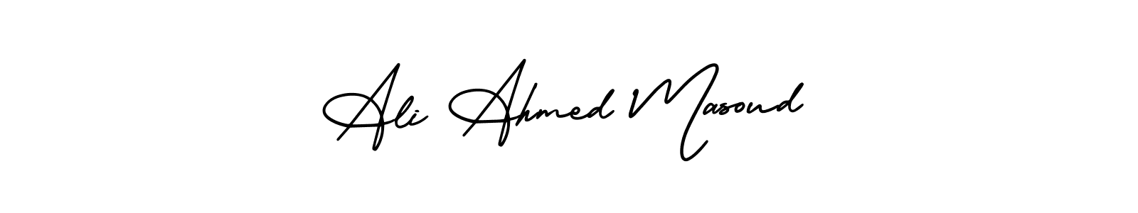 AmerikaSignatureDemo-Regular is a professional signature style that is perfect for those who want to add a touch of class to their signature. It is also a great choice for those who want to make their signature more unique. Get Ali Ahmed Masoud name to fancy signature for free. Ali Ahmed Masoud signature style 3 images and pictures png