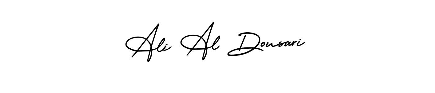 Use a signature maker to create a handwritten signature online. With this signature software, you can design (AmerikaSignatureDemo-Regular) your own signature for name Ali Al Dousari. Ali Al Dousari signature style 3 images and pictures png