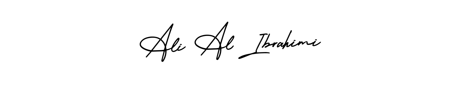 if you are searching for the best signature style for your name Ali Al Ibrahimi. so please give up your signature search. here we have designed multiple signature styles  using AmerikaSignatureDemo-Regular. Ali Al Ibrahimi signature style 3 images and pictures png