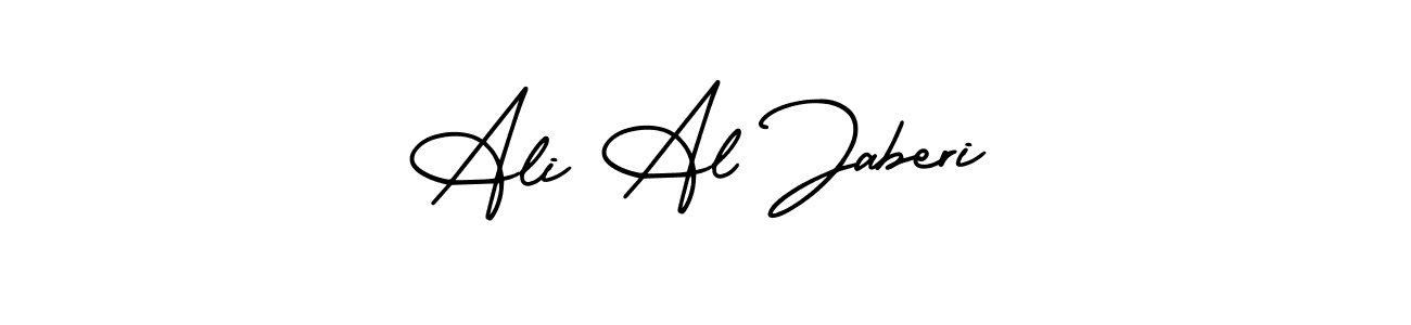 Also You can easily find your signature by using the search form. We will create Ali Al Jaberi name handwritten signature images for you free of cost using AmerikaSignatureDemo-Regular sign style. Ali Al Jaberi signature style 3 images and pictures png