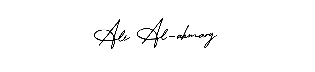 Create a beautiful signature design for name Ali Al-ahmary. With this signature (AmerikaSignatureDemo-Regular) fonts, you can make a handwritten signature for free. Ali Al-ahmary signature style 3 images and pictures png