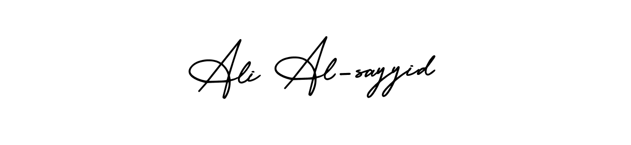 You should practise on your own different ways (AmerikaSignatureDemo-Regular) to write your name (Ali Al-sayyid) in signature. don't let someone else do it for you. Ali Al-sayyid signature style 3 images and pictures png