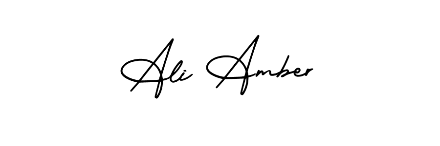 Also You can easily find your signature by using the search form. We will create Ali Amber name handwritten signature images for you free of cost using AmerikaSignatureDemo-Regular sign style. Ali Amber signature style 3 images and pictures png