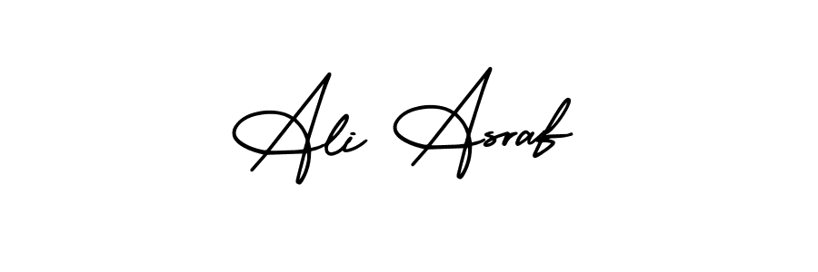 Best and Professional Signature Style for Ali Asraf. AmerikaSignatureDemo-Regular Best Signature Style Collection. Ali Asraf signature style 3 images and pictures png