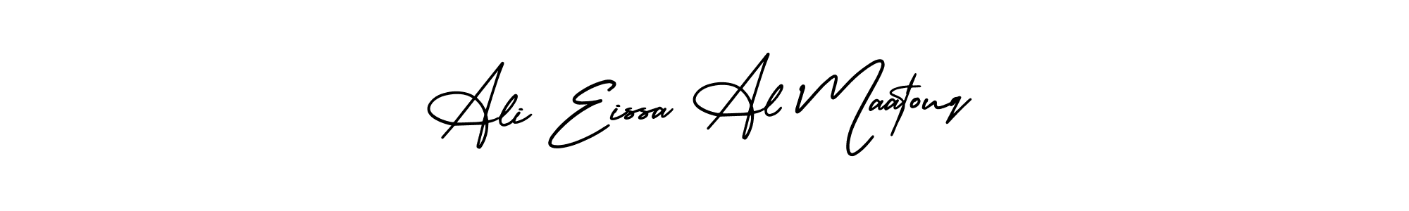 This is the best signature style for the Ali Eissa Al Maatouq name. Also you like these signature font (AmerikaSignatureDemo-Regular). Mix name signature. Ali Eissa Al Maatouq signature style 3 images and pictures png