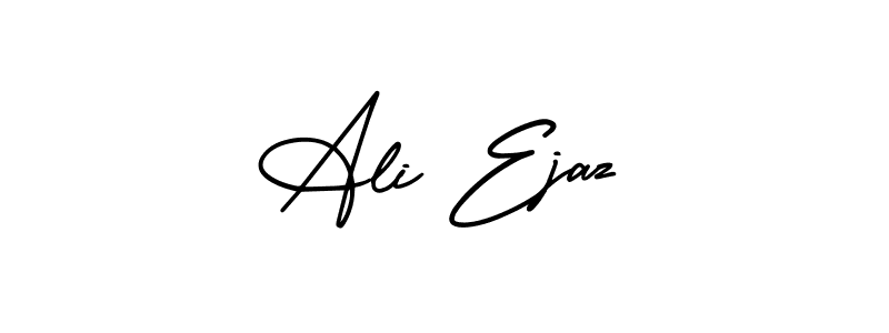 Use a signature maker to create a handwritten signature online. With this signature software, you can design (AmerikaSignatureDemo-Regular) your own signature for name Ali Ejaz. Ali Ejaz signature style 3 images and pictures png