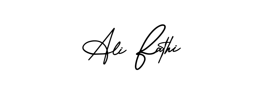 Make a short Ali Fathi signature style. Manage your documents anywhere anytime using AmerikaSignatureDemo-Regular. Create and add eSignatures, submit forms, share and send files easily. Ali Fathi signature style 3 images and pictures png