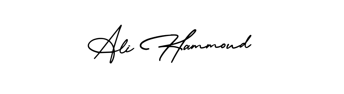 This is the best signature style for the Ali Hammoud name. Also you like these signature font (AmerikaSignatureDemo-Regular). Mix name signature. Ali Hammoud signature style 3 images and pictures png