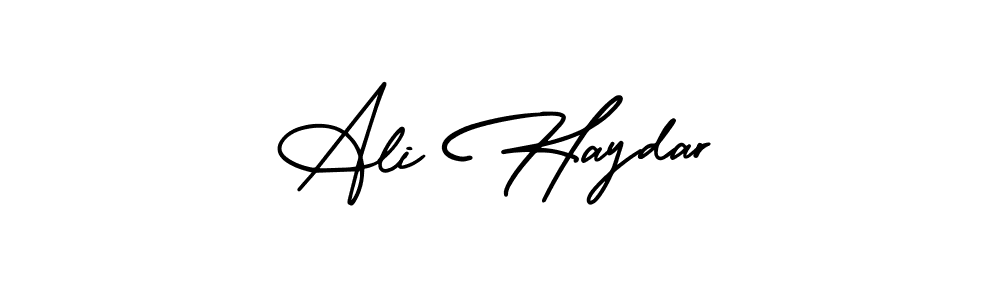 Make a beautiful signature design for name Ali Haydar. Use this online signature maker to create a handwritten signature for free. Ali Haydar signature style 3 images and pictures png