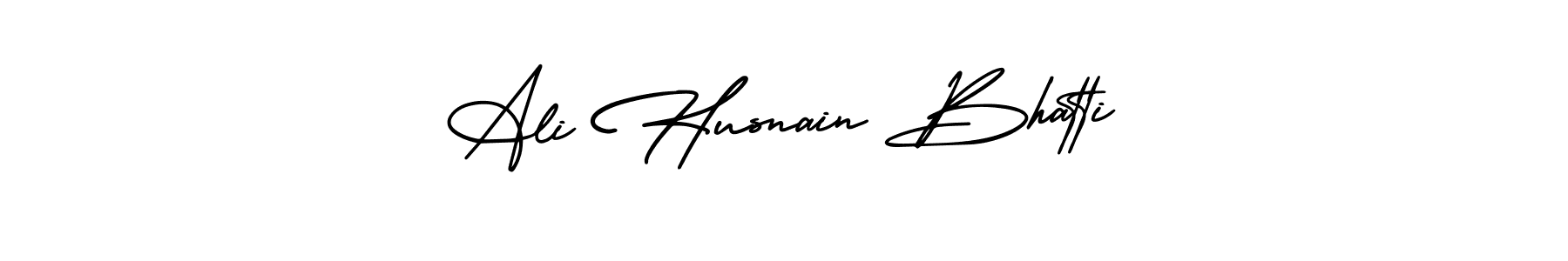 You can use this online signature creator to create a handwritten signature for the name Ali Husnain Bhatti. This is the best online autograph maker. Ali Husnain Bhatti signature style 3 images and pictures png