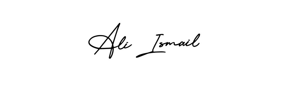 AmerikaSignatureDemo-Regular is a professional signature style that is perfect for those who want to add a touch of class to their signature. It is also a great choice for those who want to make their signature more unique. Get Ali Ismail name to fancy signature for free. Ali Ismail signature style 3 images and pictures png