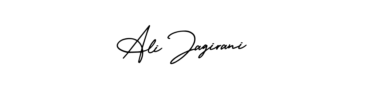Make a beautiful signature design for name Ali Jagirani. With this signature (AmerikaSignatureDemo-Regular) style, you can create a handwritten signature for free. Ali Jagirani signature style 3 images and pictures png