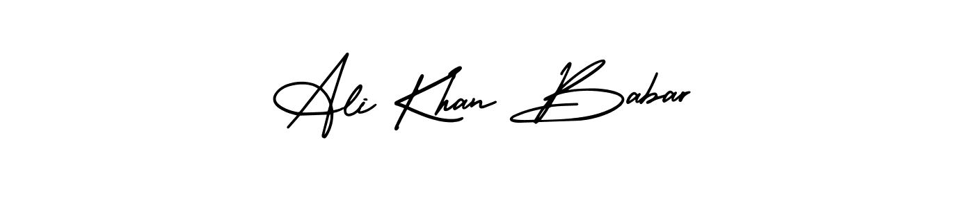 Here are the top 10 professional signature styles for the name Ali Khan Babar. These are the best autograph styles you can use for your name. Ali Khan Babar signature style 3 images and pictures png