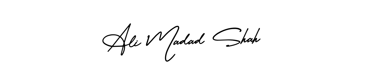 How to Draw Ali Madad Shah signature style? AmerikaSignatureDemo-Regular is a latest design signature styles for name Ali Madad Shah. Ali Madad Shah signature style 3 images and pictures png