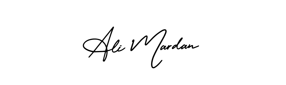 Design your own signature with our free online signature maker. With this signature software, you can create a handwritten (AmerikaSignatureDemo-Regular) signature for name Ali Mardan. Ali Mardan signature style 3 images and pictures png