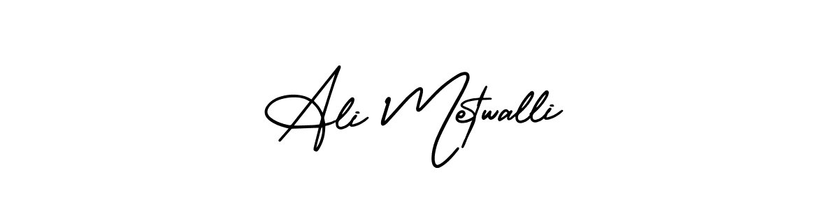 AmerikaSignatureDemo-Regular is a professional signature style that is perfect for those who want to add a touch of class to their signature. It is also a great choice for those who want to make their signature more unique. Get Ali Metwalli name to fancy signature for free. Ali Metwalli signature style 3 images and pictures png