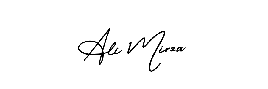 Also You can easily find your signature by using the search form. We will create Ali Mirza name handwritten signature images for you free of cost using AmerikaSignatureDemo-Regular sign style. Ali Mirza signature style 3 images and pictures png