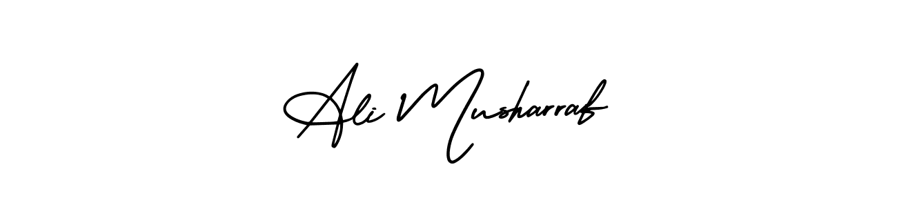 Also we have Ali Musharraf name is the best signature style. Create professional handwritten signature collection using AmerikaSignatureDemo-Regular autograph style. Ali Musharraf signature style 3 images and pictures png