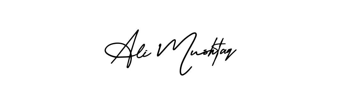 Similarly AmerikaSignatureDemo-Regular is the best handwritten signature design. Signature creator online .You can use it as an online autograph creator for name Ali Mushtaq. Ali Mushtaq signature style 3 images and pictures png