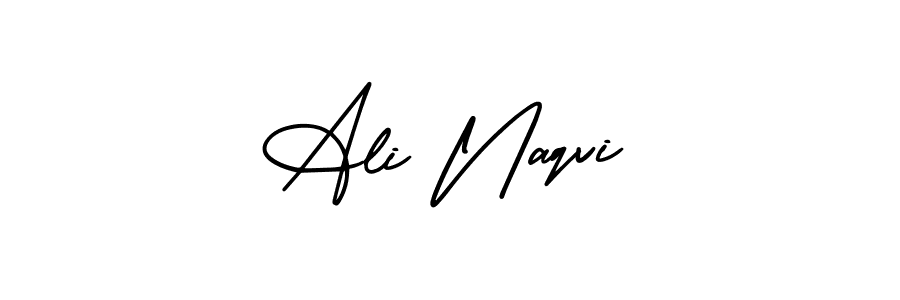 Use a signature maker to create a handwritten signature online. With this signature software, you can design (AmerikaSignatureDemo-Regular) your own signature for name Ali Naqvi. Ali Naqvi signature style 3 images and pictures png