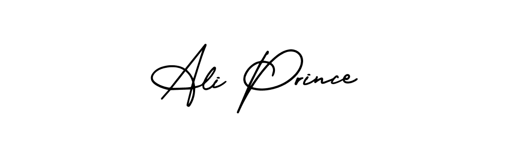 Use a signature maker to create a handwritten signature online. With this signature software, you can design (AmerikaSignatureDemo-Regular) your own signature for name Ali Prince. Ali Prince signature style 3 images and pictures png
