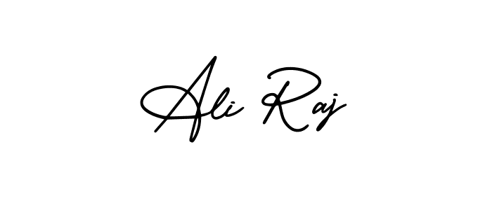 AmerikaSignatureDemo-Regular is a professional signature style that is perfect for those who want to add a touch of class to their signature. It is also a great choice for those who want to make their signature more unique. Get Ali Raj name to fancy signature for free. Ali Raj signature style 3 images and pictures png