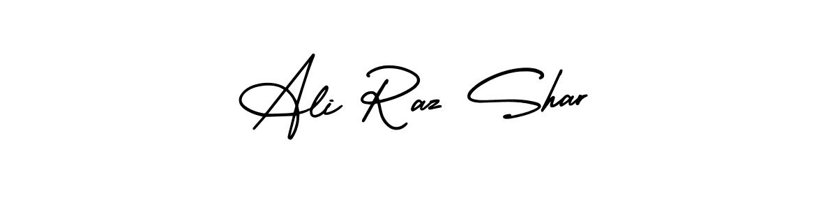 Create a beautiful signature design for name Ali Raz Shar. With this signature (AmerikaSignatureDemo-Regular) fonts, you can make a handwritten signature for free. Ali Raz Shar signature style 3 images and pictures png