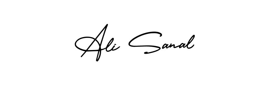 How to Draw Ali Sanal signature style? AmerikaSignatureDemo-Regular is a latest design signature styles for name Ali Sanal. Ali Sanal signature style 3 images and pictures png