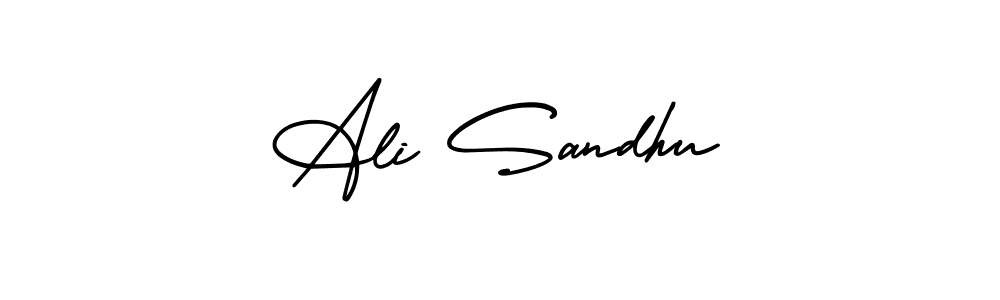 Design your own signature with our free online signature maker. With this signature software, you can create a handwritten (AmerikaSignatureDemo-Regular) signature for name Ali Sandhu. Ali Sandhu signature style 3 images and pictures png