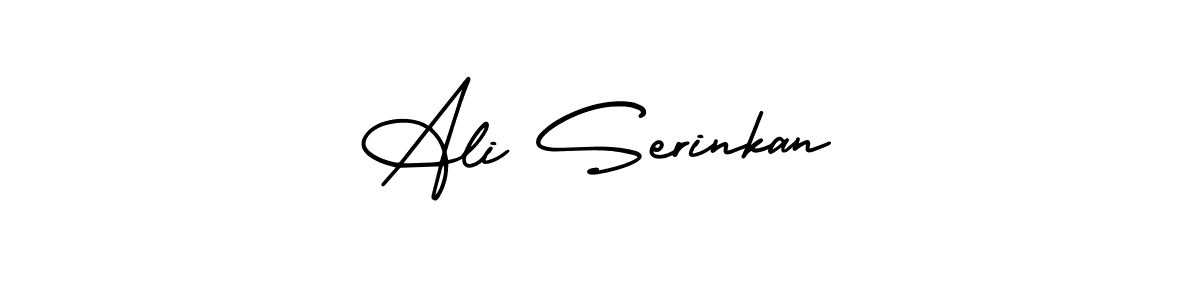 AmerikaSignatureDemo-Regular is a professional signature style that is perfect for those who want to add a touch of class to their signature. It is also a great choice for those who want to make their signature more unique. Get Ali Serinkan name to fancy signature for free. Ali Serinkan signature style 3 images and pictures png