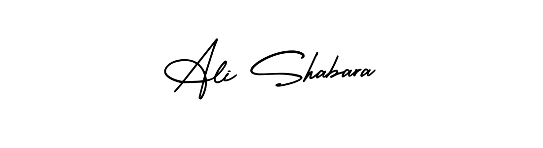 Similarly AmerikaSignatureDemo-Regular is the best handwritten signature design. Signature creator online .You can use it as an online autograph creator for name Ali Shabara. Ali Shabara signature style 3 images and pictures png