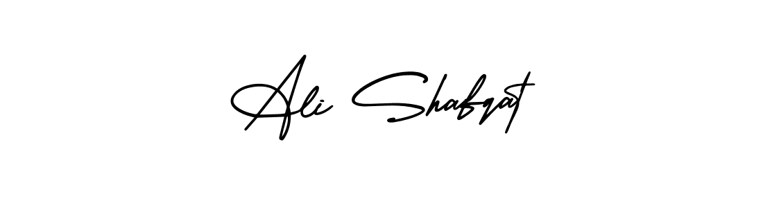 Design your own signature with our free online signature maker. With this signature software, you can create a handwritten (AmerikaSignatureDemo-Regular) signature for name Ali Shafqat. Ali Shafqat signature style 3 images and pictures png