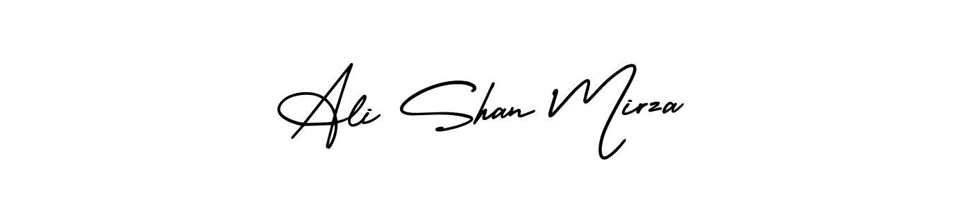 Also You can easily find your signature by using the search form. We will create Ali Shan Mirza name handwritten signature images for you free of cost using AmerikaSignatureDemo-Regular sign style. Ali Shan Mirza signature style 3 images and pictures png