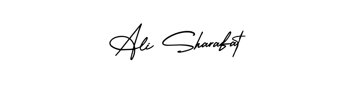 Use a signature maker to create a handwritten signature online. With this signature software, you can design (AmerikaSignatureDemo-Regular) your own signature for name Ali Sharafat. Ali Sharafat signature style 3 images and pictures png