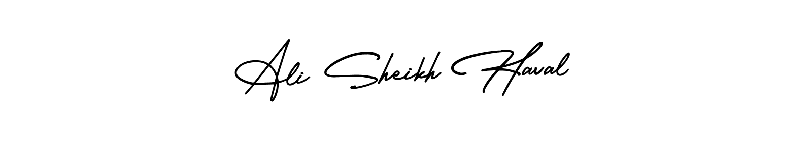 Use a signature maker to create a handwritten signature online. With this signature software, you can design (AmerikaSignatureDemo-Regular) your own signature for name Ali Sheikh Haval. Ali Sheikh Haval signature style 3 images and pictures png