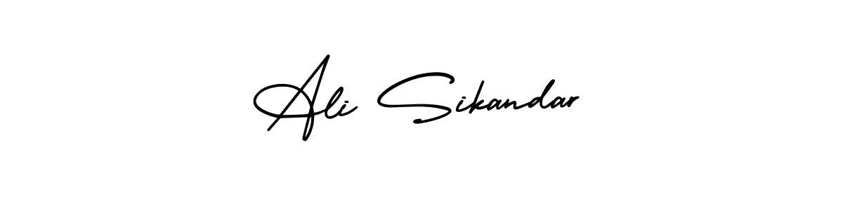 How to Draw Ali Sikandar signature style? AmerikaSignatureDemo-Regular is a latest design signature styles for name Ali Sikandar. Ali Sikandar signature style 3 images and pictures png