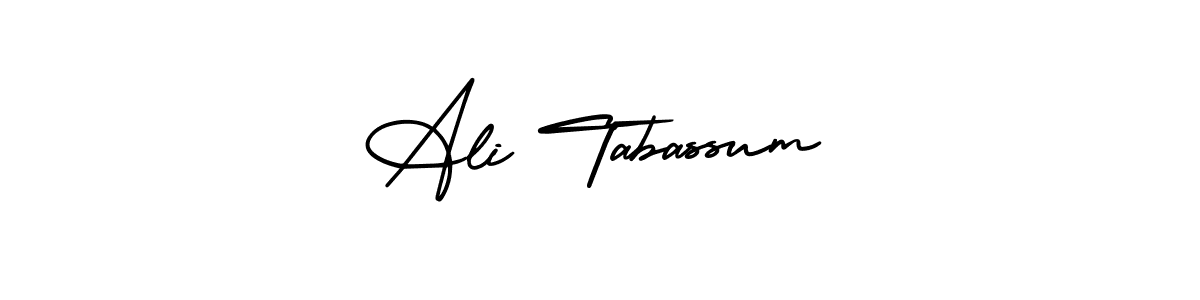 Similarly AmerikaSignatureDemo-Regular is the best handwritten signature design. Signature creator online .You can use it as an online autograph creator for name Ali Tabassum. Ali Tabassum signature style 3 images and pictures png