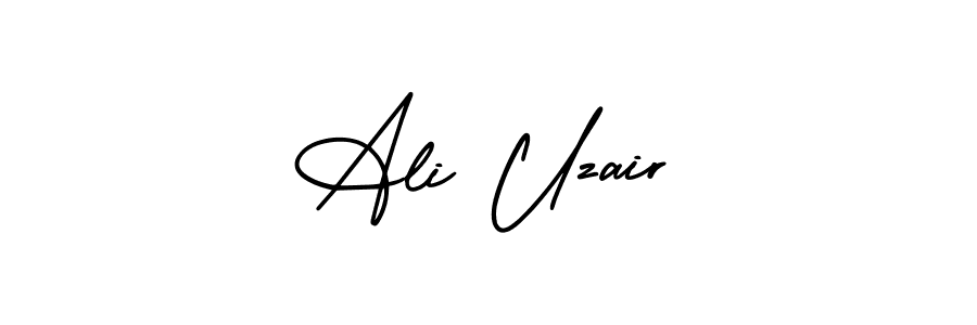 It looks lik you need a new signature style for name Ali Uzair. Design unique handwritten (AmerikaSignatureDemo-Regular) signature with our free signature maker in just a few clicks. Ali Uzair signature style 3 images and pictures png