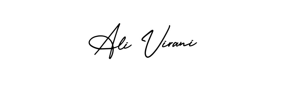 Also we have Ali Virani name is the best signature style. Create professional handwritten signature collection using AmerikaSignatureDemo-Regular autograph style. Ali Virani signature style 3 images and pictures png