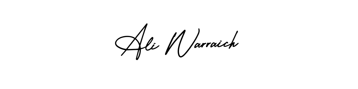 Similarly AmerikaSignatureDemo-Regular is the best handwritten signature design. Signature creator online .You can use it as an online autograph creator for name Ali Warraich. Ali Warraich signature style 3 images and pictures png