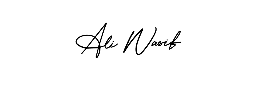 You can use this online signature creator to create a handwritten signature for the name Ali Wasif. This is the best online autograph maker. Ali Wasif signature style 3 images and pictures png