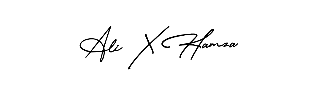 Make a beautiful signature design for name Ali X Hamza. Use this online signature maker to create a handwritten signature for free. Ali X Hamza signature style 3 images and pictures png