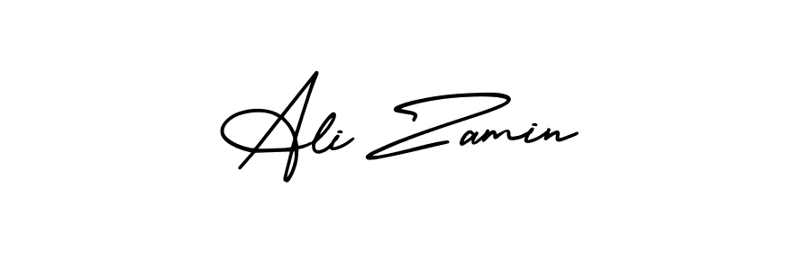 Create a beautiful signature design for name Ali Zamin. With this signature (AmerikaSignatureDemo-Regular) fonts, you can make a handwritten signature for free. Ali Zamin signature style 3 images and pictures png