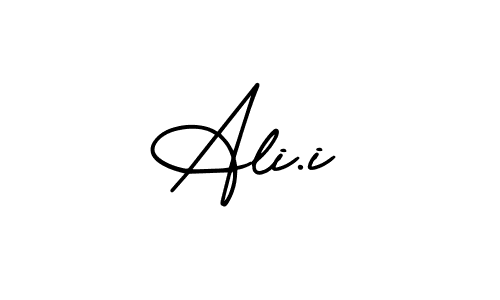 Make a beautiful signature design for name Ali.i. Use this online signature maker to create a handwritten signature for free. Ali.i signature style 3 images and pictures png