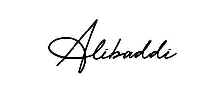 AmerikaSignatureDemo-Regular is a professional signature style that is perfect for those who want to add a touch of class to their signature. Get Alibaddi name fancy signature for free. Alibaddi signature style 3 images and pictures png