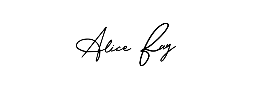 How to make Alice Fay signature? AmerikaSignatureDemo-Regular is a professional autograph style. Create handwritten signature for Alice Fay name. Alice Fay signature style 3 images and pictures png