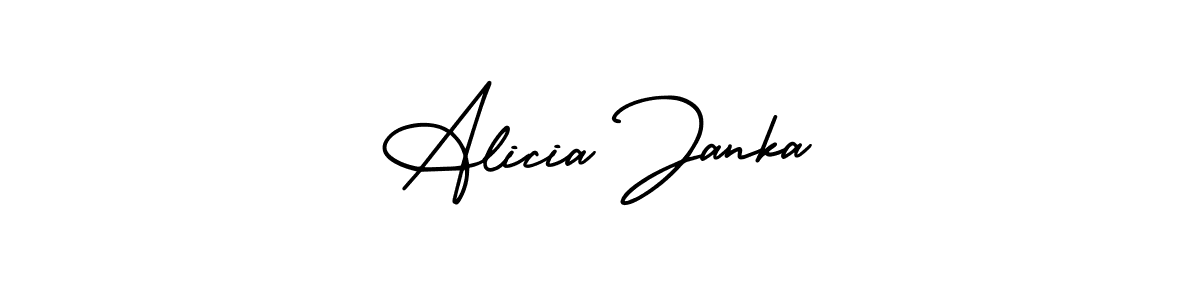 Make a beautiful signature design for name Alicia Janka. Use this online signature maker to create a handwritten signature for free. Alicia Janka signature style 3 images and pictures png