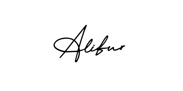 It looks lik you need a new signature style for name Alifur. Design unique handwritten (AmerikaSignatureDemo-Regular) signature with our free signature maker in just a few clicks. Alifur signature style 3 images and pictures png