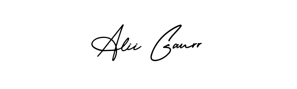 Also we have Alii Gaurr name is the best signature style. Create professional handwritten signature collection using AmerikaSignatureDemo-Regular autograph style. Alii Gaurr signature style 3 images and pictures png